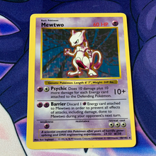 Load image into Gallery viewer, Mewtwo Base Set Shadowless 10/102 (LP) Pokemon Card

