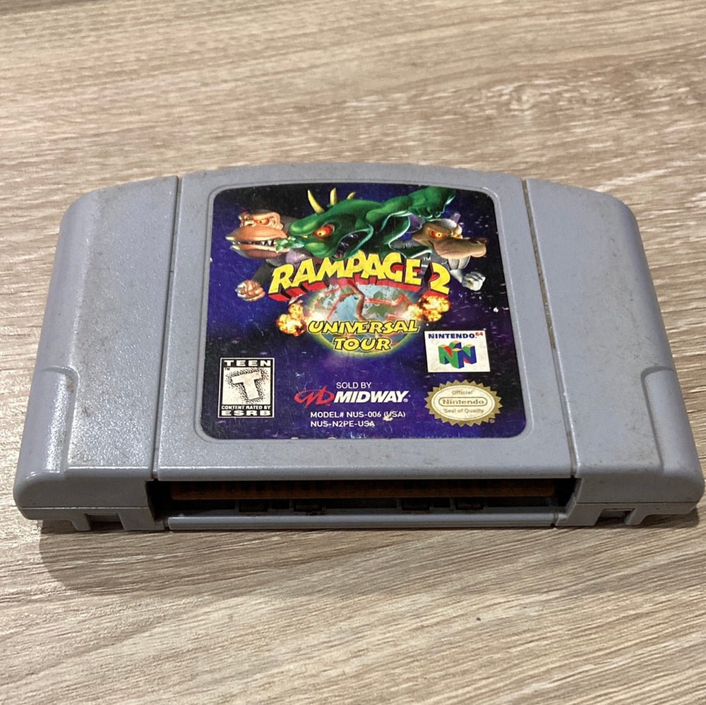 Rampage 2 Universal Tour Nintendo 64