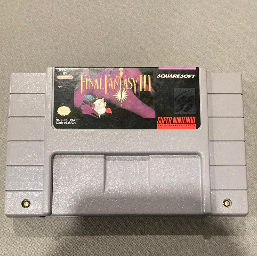 Final Fantasy III Super Nintendo