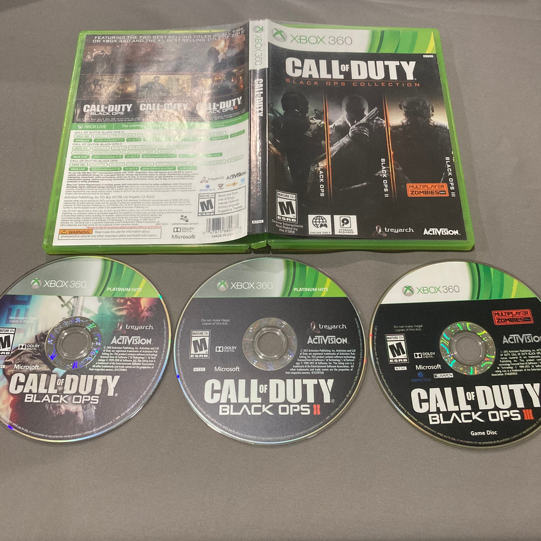 Call Of Duty Black Ops Collection Xbox 360