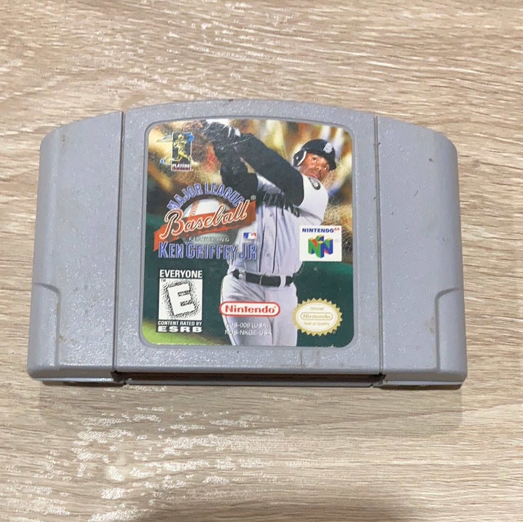 Major League Baseball Featuring Ken Griffey Jr Nintendo 64