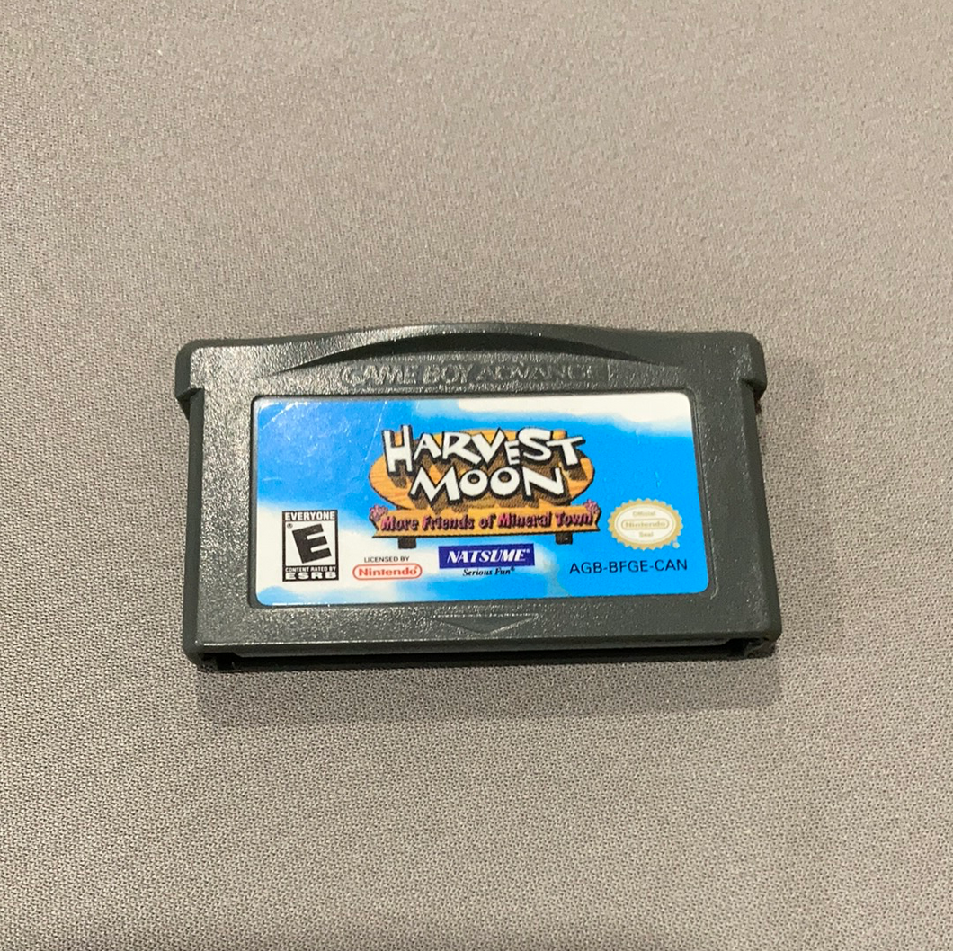 Harvest Moon More Friends Of Mineral Town GameBoy Advance