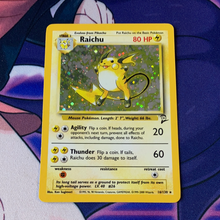 Load image into Gallery viewer, Raichu Base Set 2 16/130 (VLP) Pokemon Card
