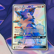 Load image into Gallery viewer, Lycanroc GX SV67/SV94 (NM) Pokemon Card
