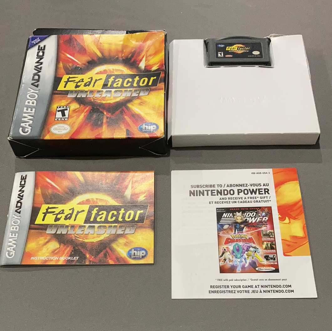 Fear Factor Unleashed GameBoy Advance