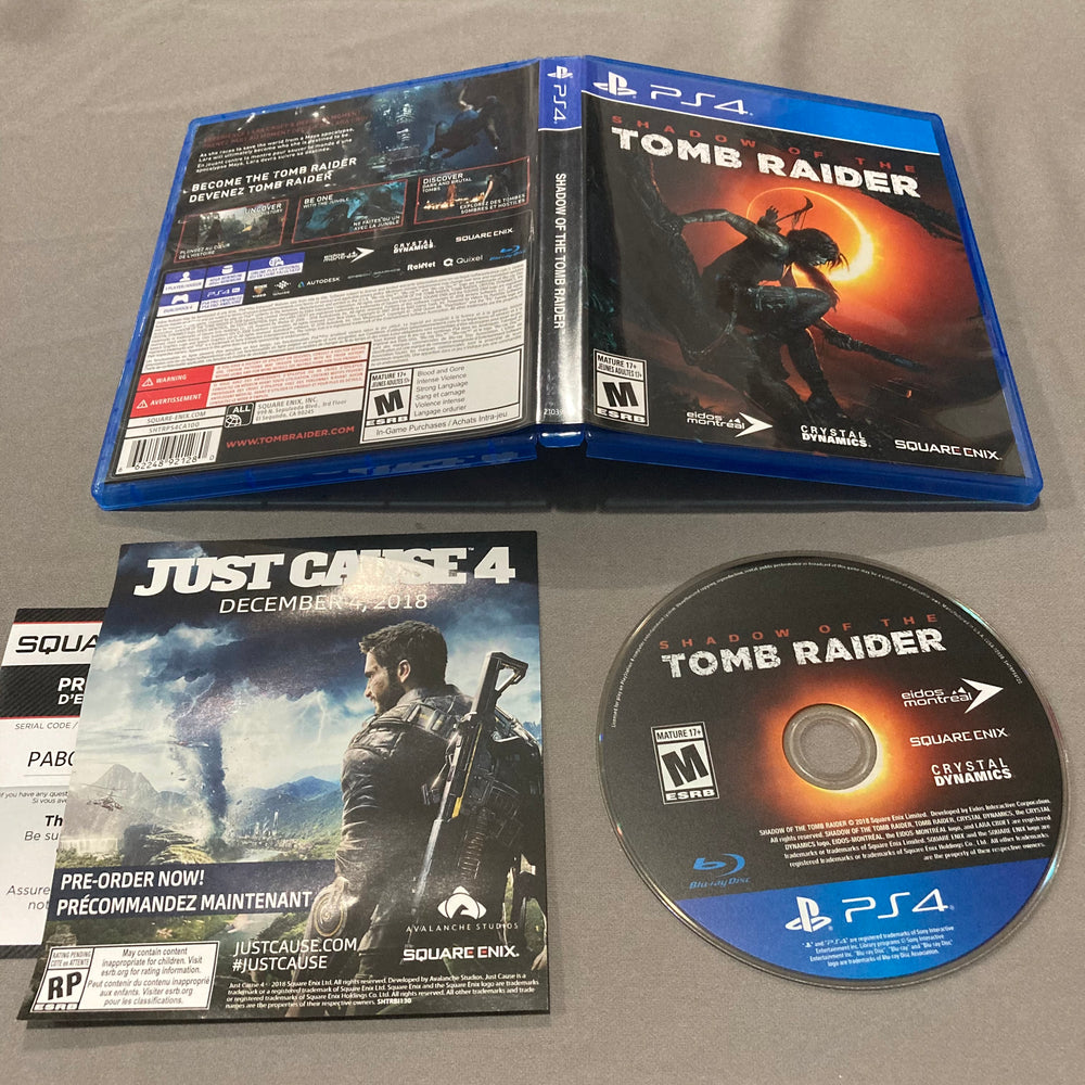 Shadow Of The Tomb Raider Playstation 4