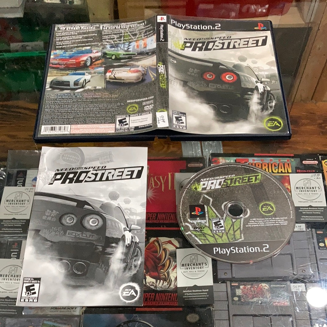 Need For Speed Prostreet Playstation 2