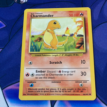 Load image into Gallery viewer, Charmander Base Set 46/102 (LP) Pokemon Card
