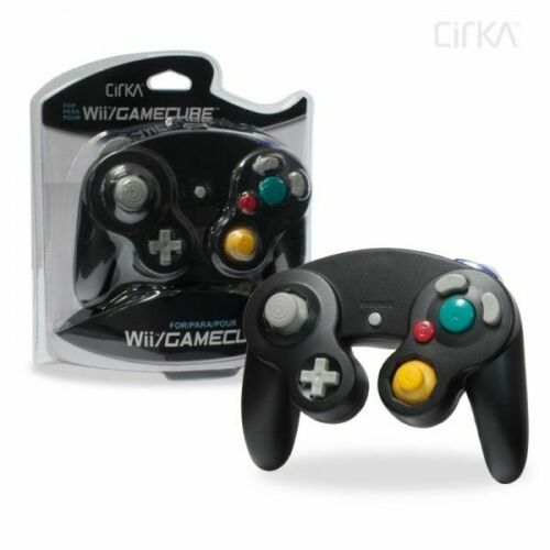 Gamecube - Wii/Gamecube Cirka Controller Black